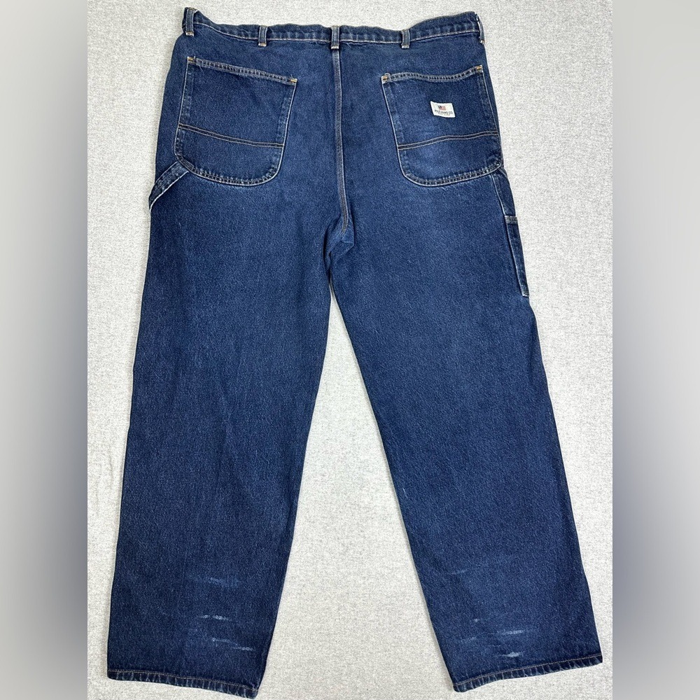Polo Jeans Co Ralph Lauren Carpenterโ Jeans Mens 42x34 Utility Workwear Baggy